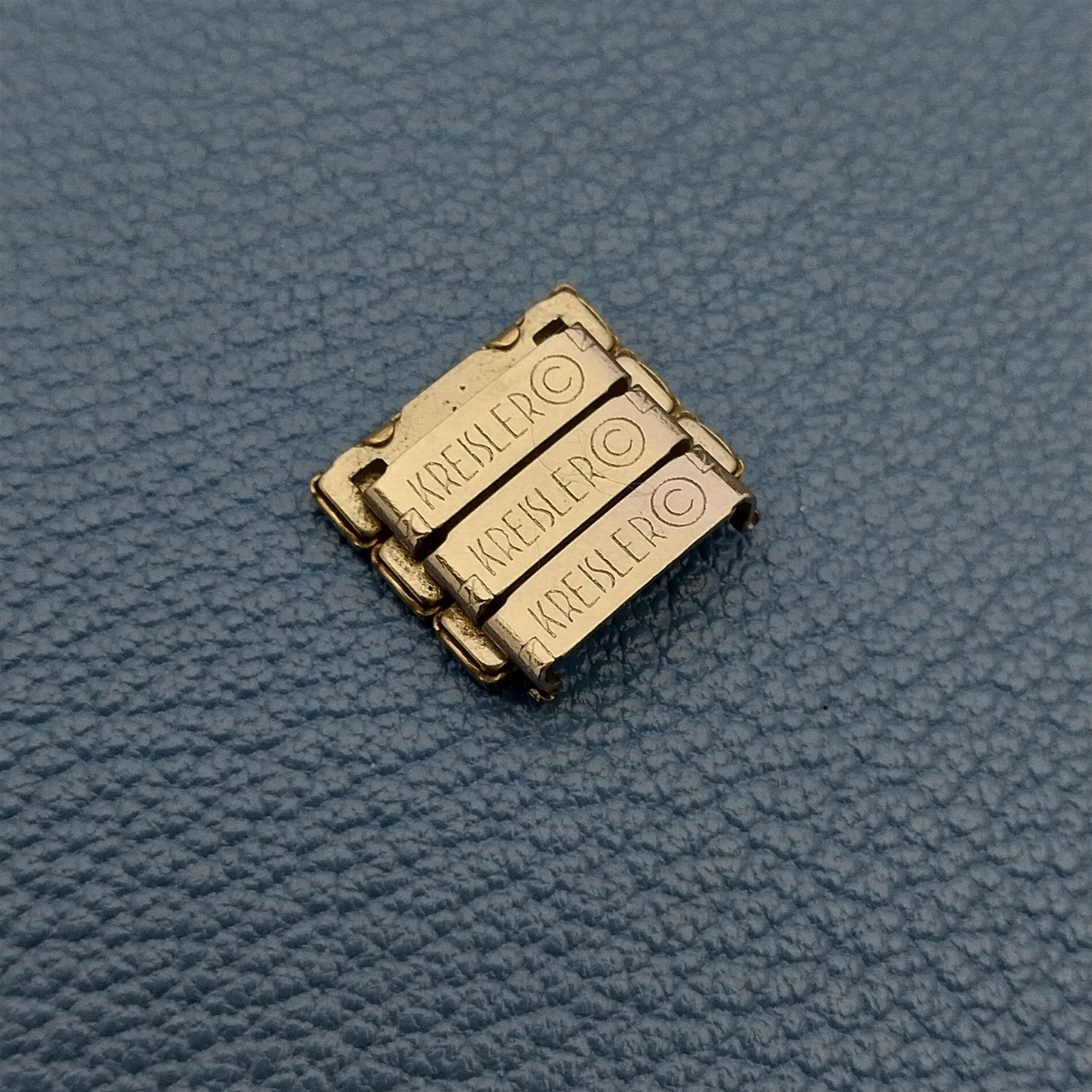 3 Kreisler Yellow Gold Filled Unused LINKS add 12mm to Vintage Watch Band