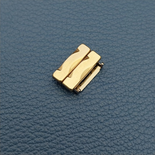2 Kreisler Yellow Gold Filled Unused LINKS add 8mm to Vintage Watch Band
