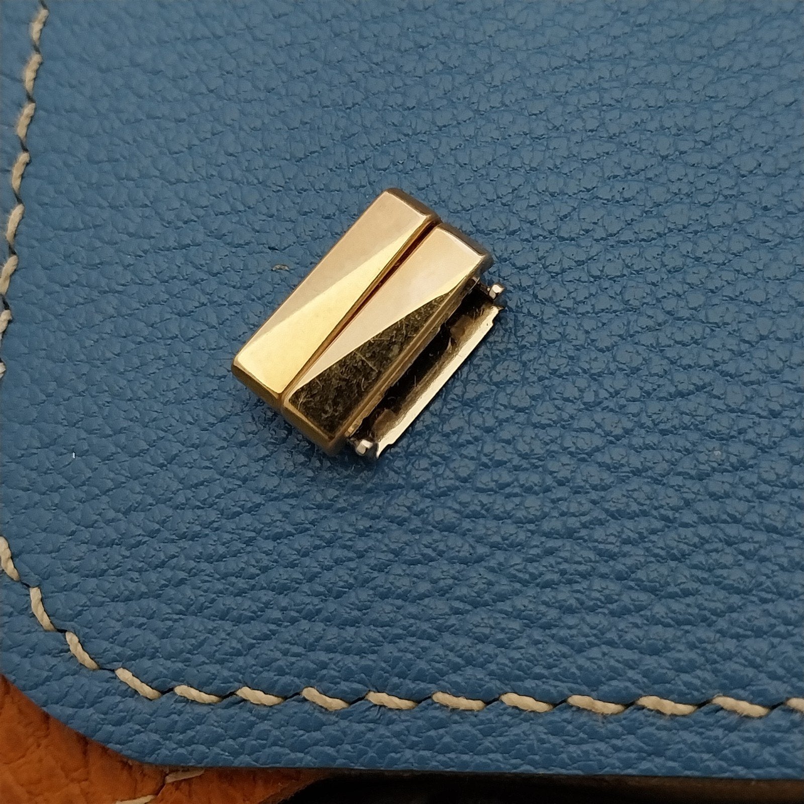 2 Kreisler Yellow Gold Filled Unused LINKS add 8mm to Vintage Watch Band