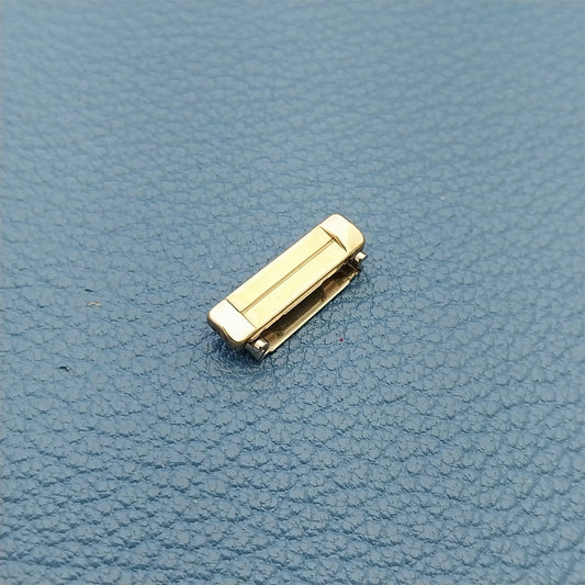 1 Kreisler Yellow Gold Filled Unused LINK add 4mm to Vintage Watch Band