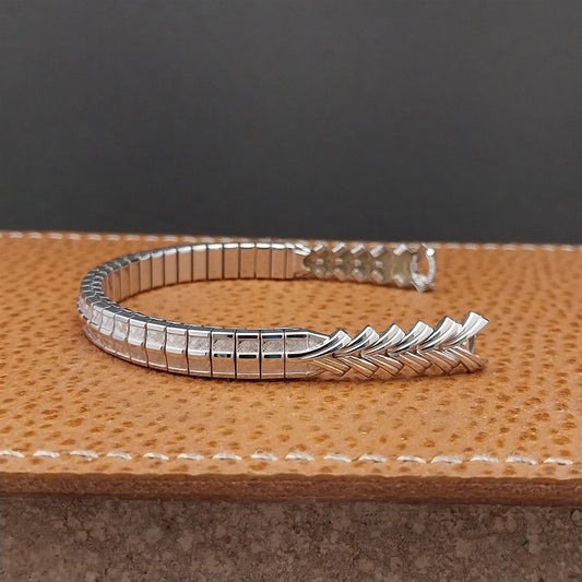 Vintage 1960s Ladies Speidel Golden Harvest Expansion Unused Classic Watch Band