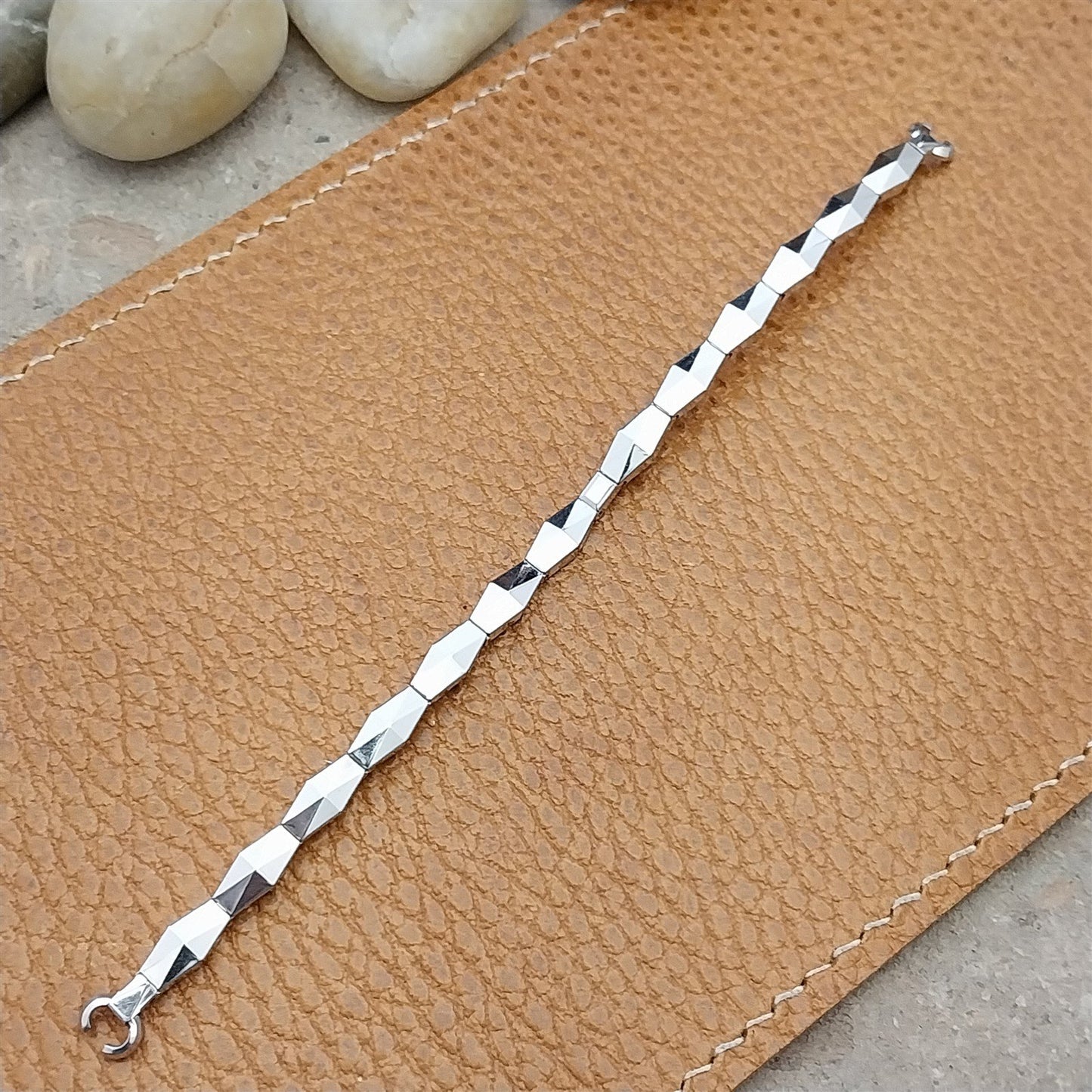 Vintage 1950s Admirable Gold Filled Ladies Unused Stretch Cocktail Watch Band