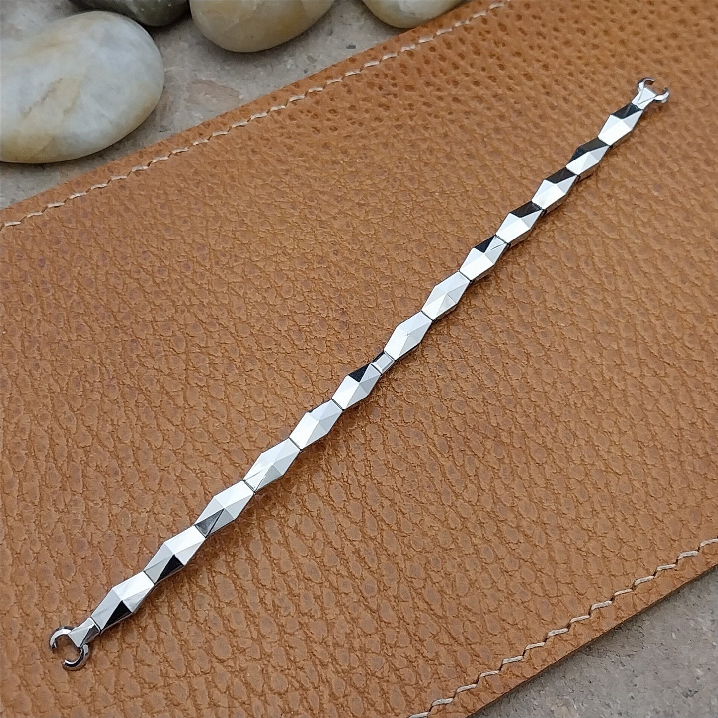 Vintage 1950s Admirable Gold Filled Ladies Unused Stretch Cocktail Watch Band