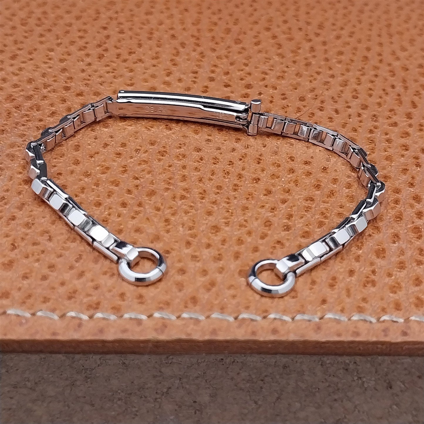 Vintage Gold Filled Ladies Gemex Unused 1940s-1950s Cocktail Watch Bracelet