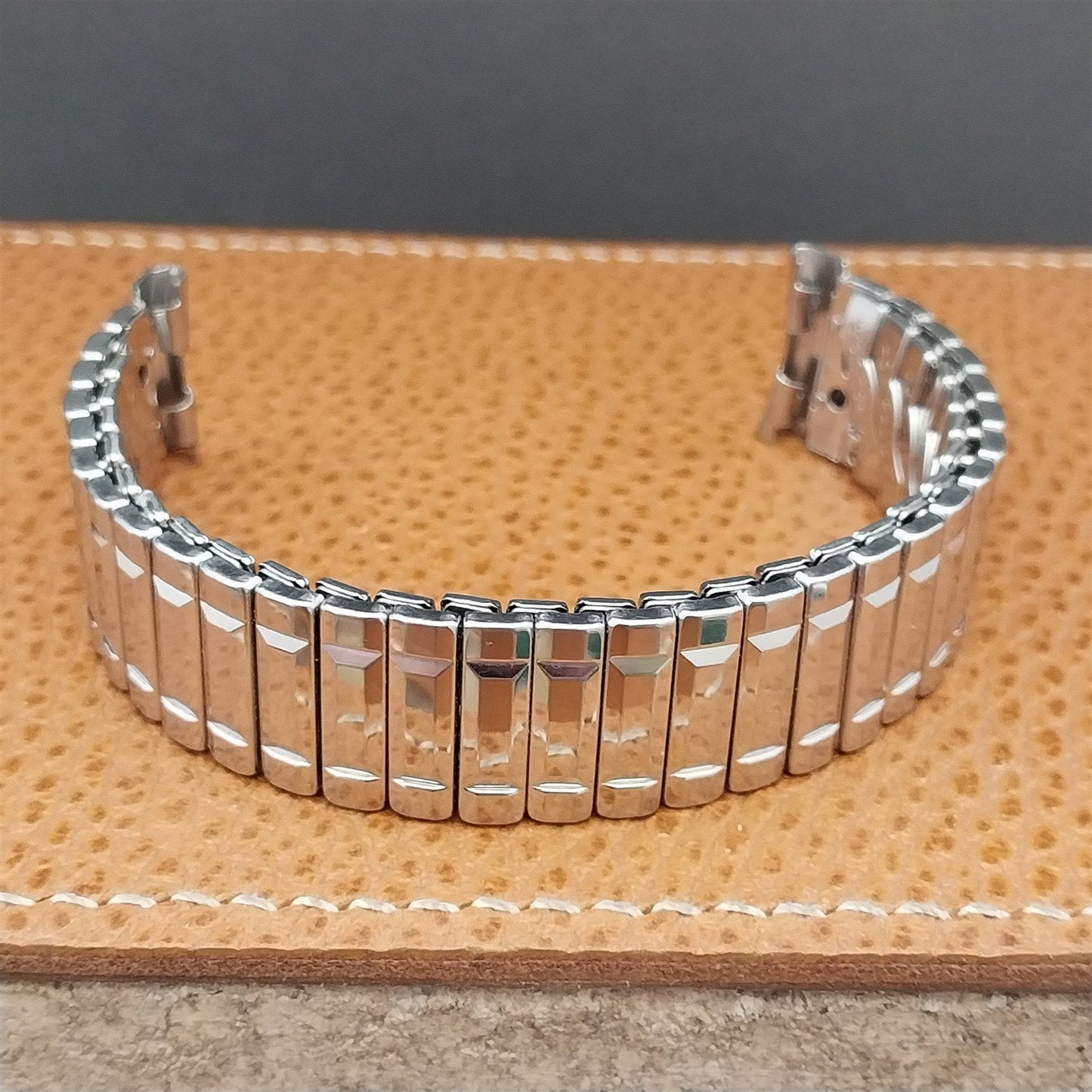 Vintage 1950s 19mm 18mm 17mm Admiral Stainless Steel Expansion Unused Watch Band