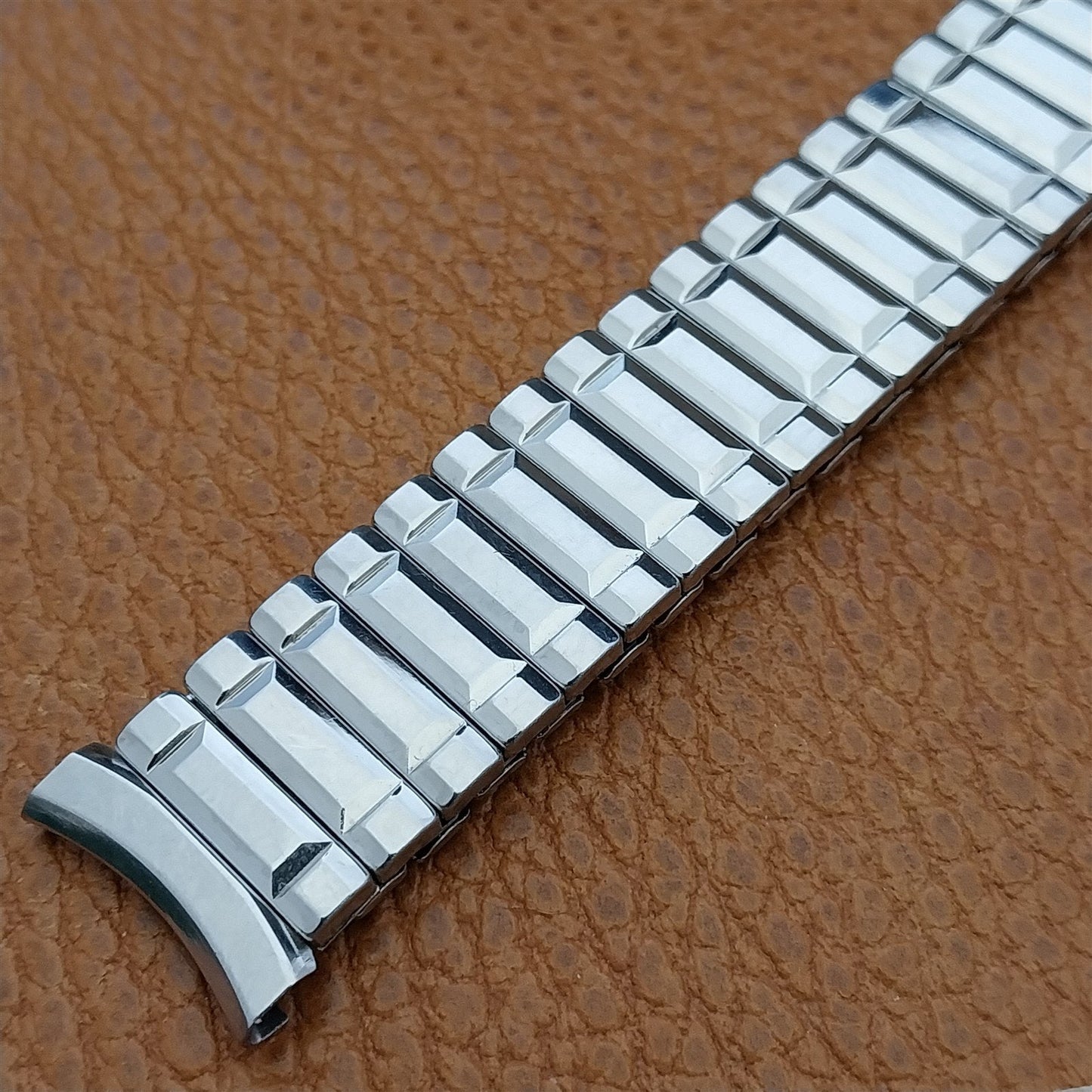Vintage 1950s 19mm 18mm 17mm Admiral Stainless Steel Expansion Unused Watch Band