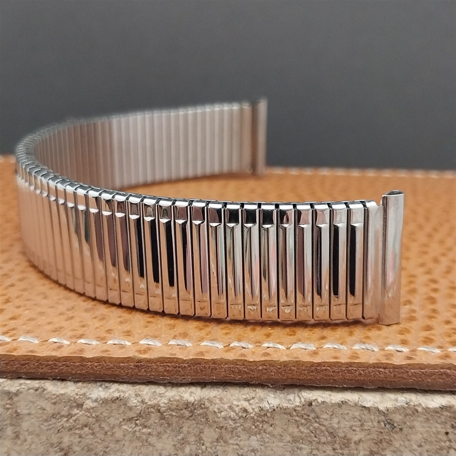 18mm 17mm 16mm Stainless Steel Classic Stretch Unused Watch Band