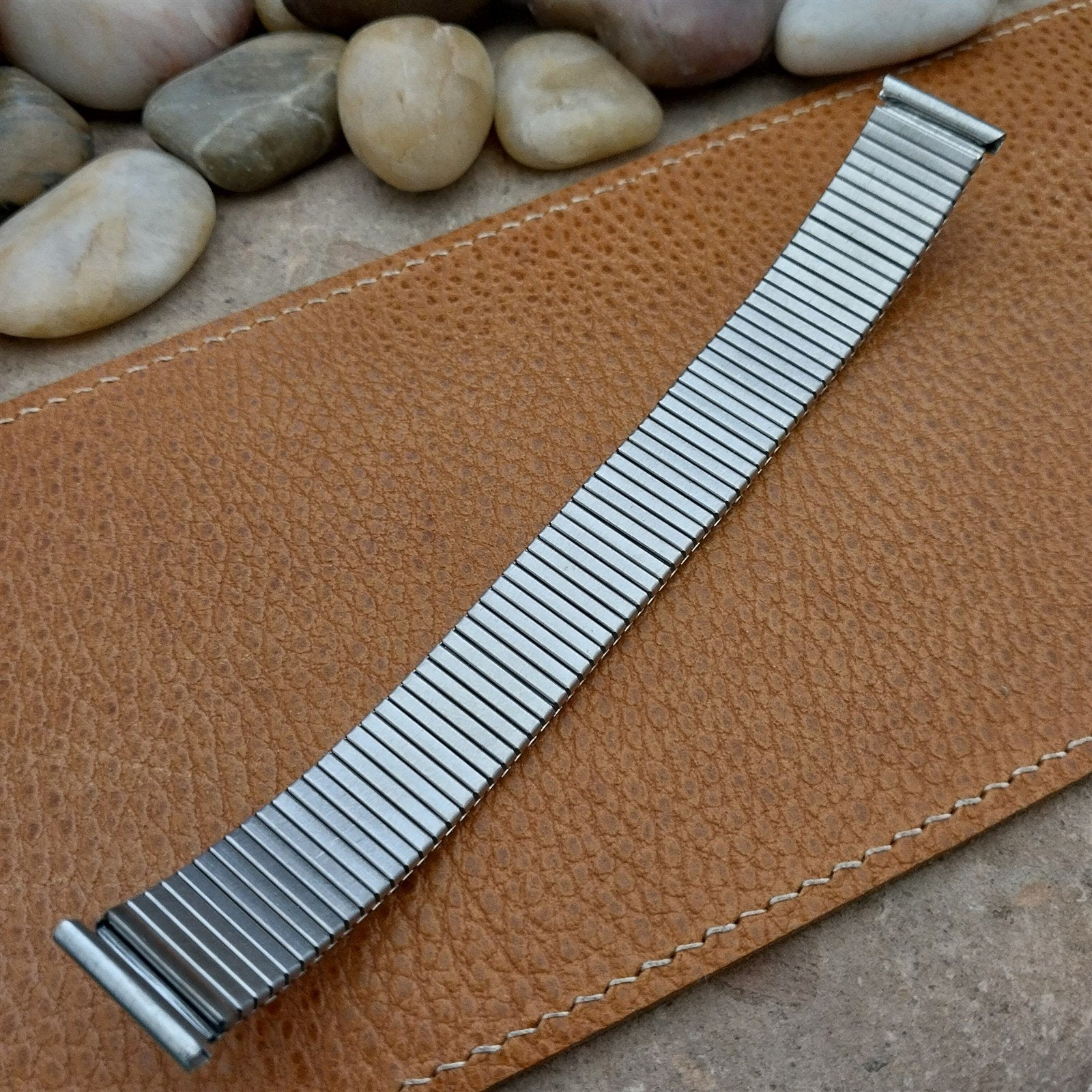 18mm 17mm 16mm Stainless Steel Classic Stretch Unused Watch Band