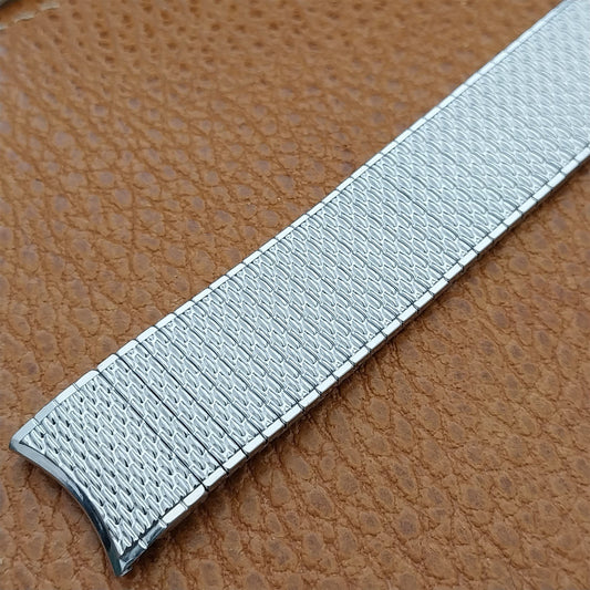 Vintage 17.2mm Stainless Steel Classic Expansion Speidel Thinline NOS Watch Band
