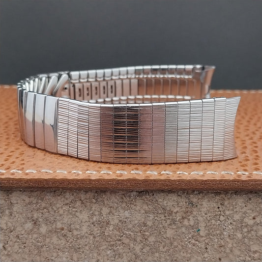 17.2mm Stainless Steel Kreisler Stelux Long Classic NOS 1960s Vintage Watch Band