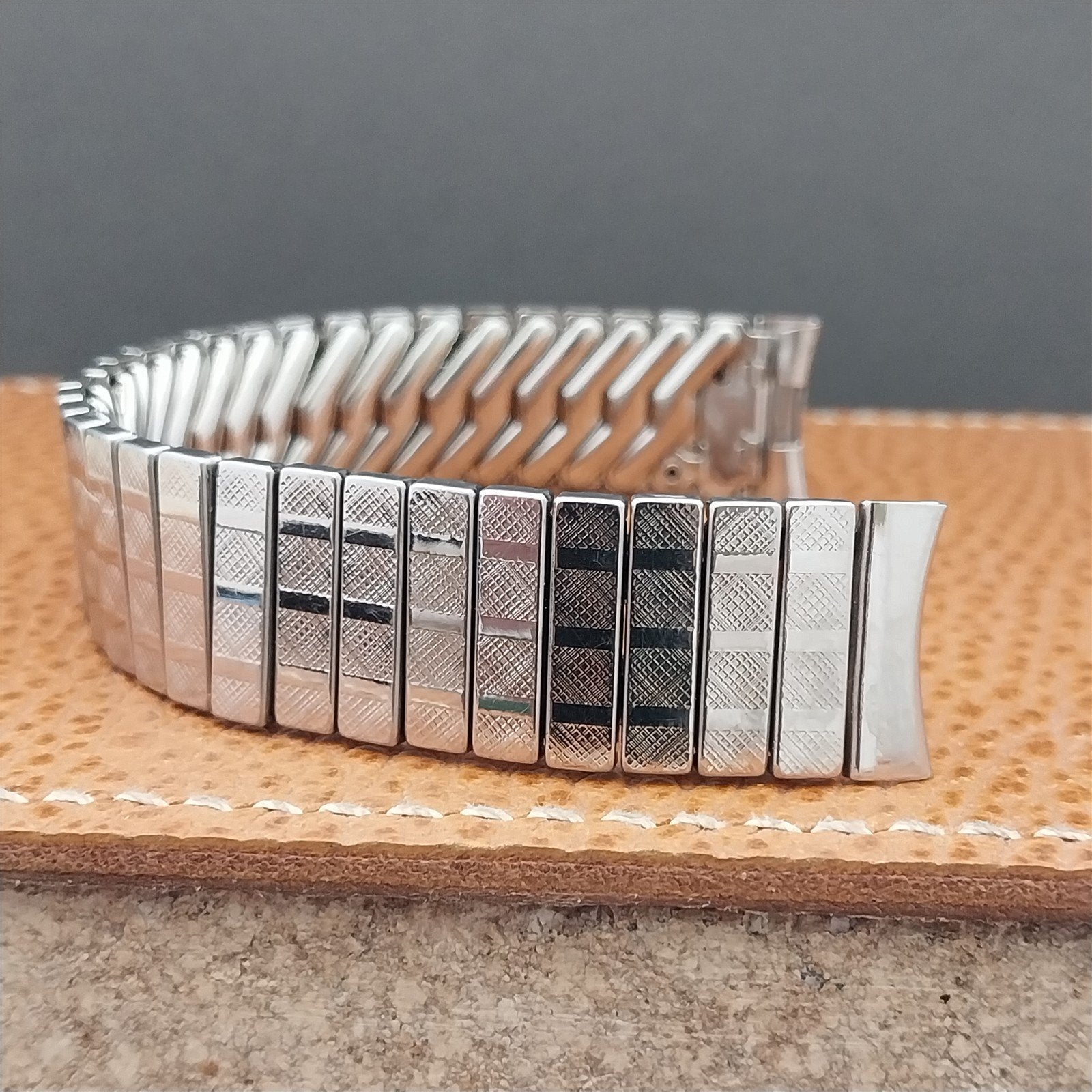 Vintage 5/8" Prospect Stainless Steel Classic Expansion Unused Watch Band