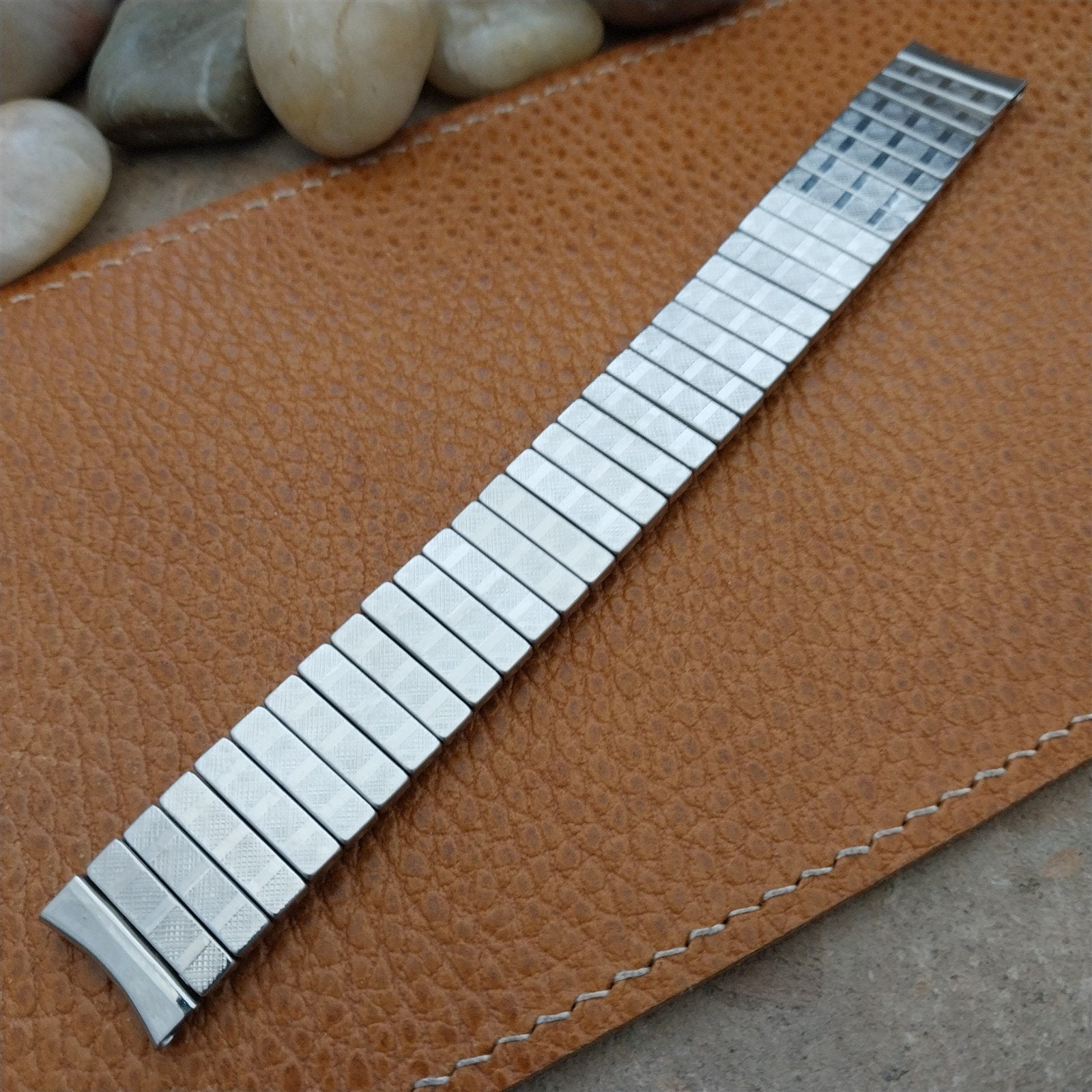 Vintage 5/8" Prospect Stainless Steel Classic Expansion Unused Watch Band