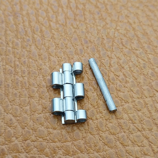 2 Aquadive 1939 Diver Stainless Steel Links Add Length to Vintage Watch Band