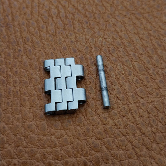 3 Aquadive 1939 Diver Stainless Steel Links Add Length to Vintage Watch Band