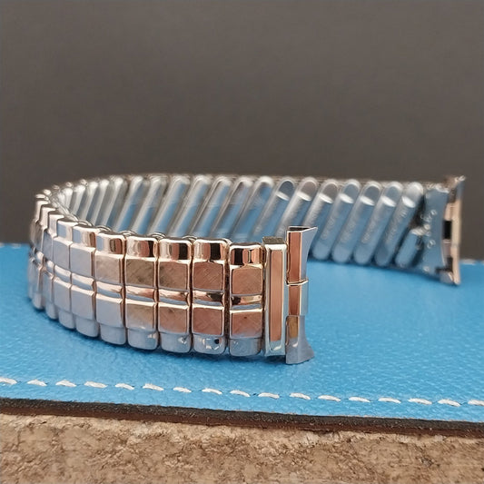 19mm 18mm 10k Rose Gold-Filled JB Champion Unused nos 1960s Vintage Watch Band