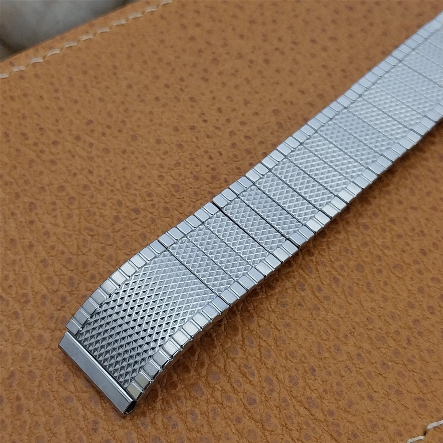 5/8" Stainless Steel Expansion Classic Gemex USA nos 1950s Vintage Watch Band