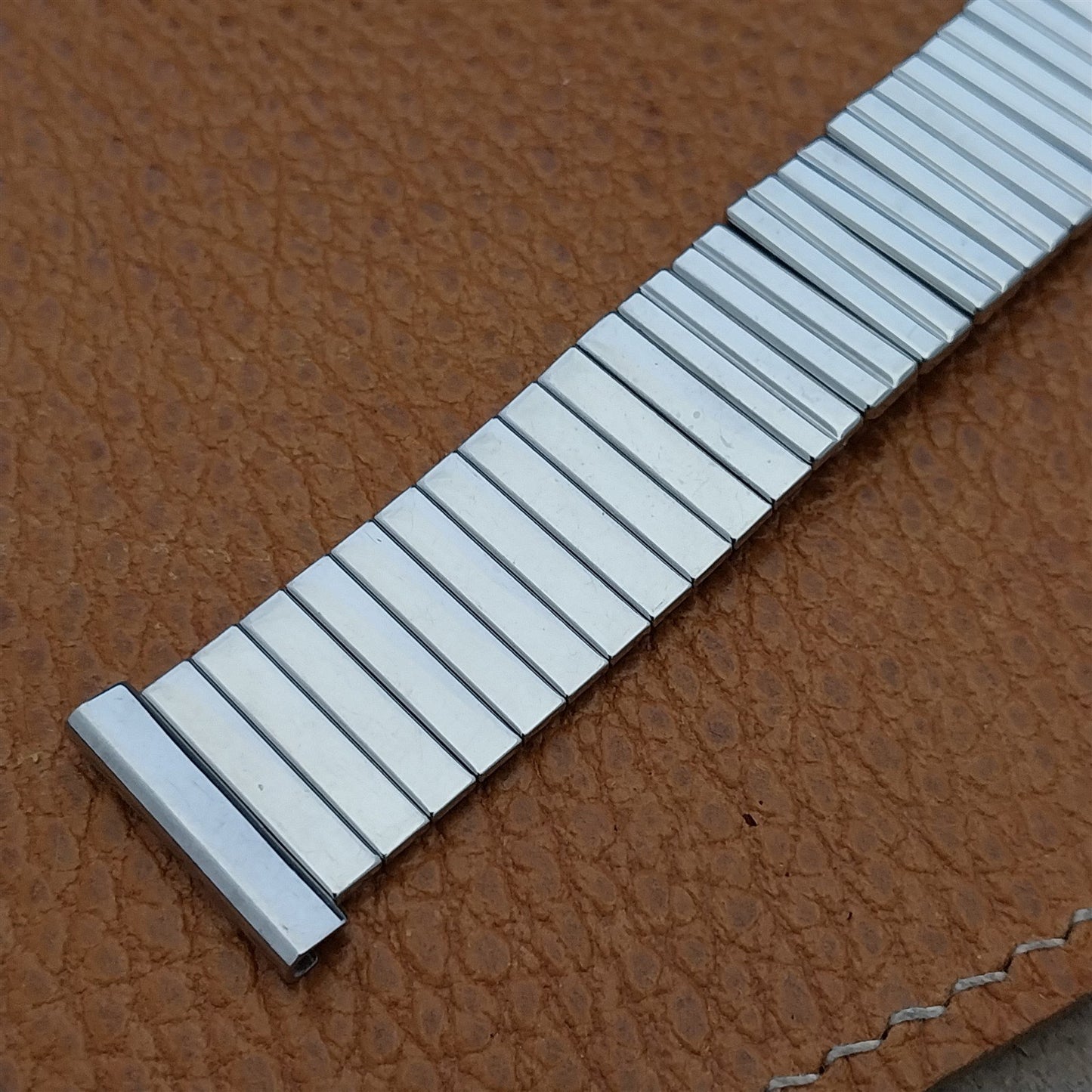 Vintage 17mm 18mm 19mm 1950s Kestenmade Unused Stainless Steel Watch Band