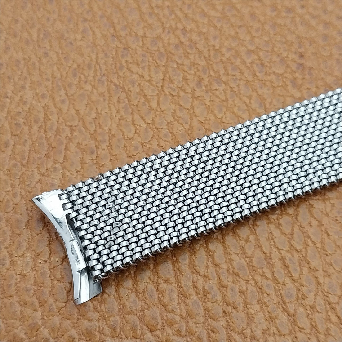 19mm 18mm 17mm 16mm Evinger Stainless Expansion Mesh Unused Vintage Watch Band