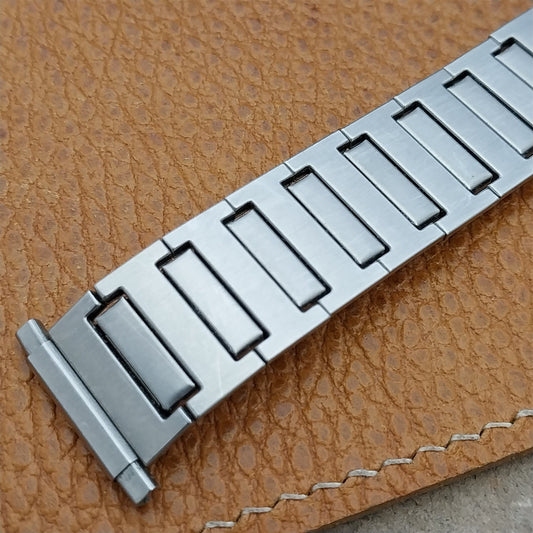Vintage Wide 1970s 18mm 19mm 20mm Speidel Stainless Steel NOS Unused Watch Band