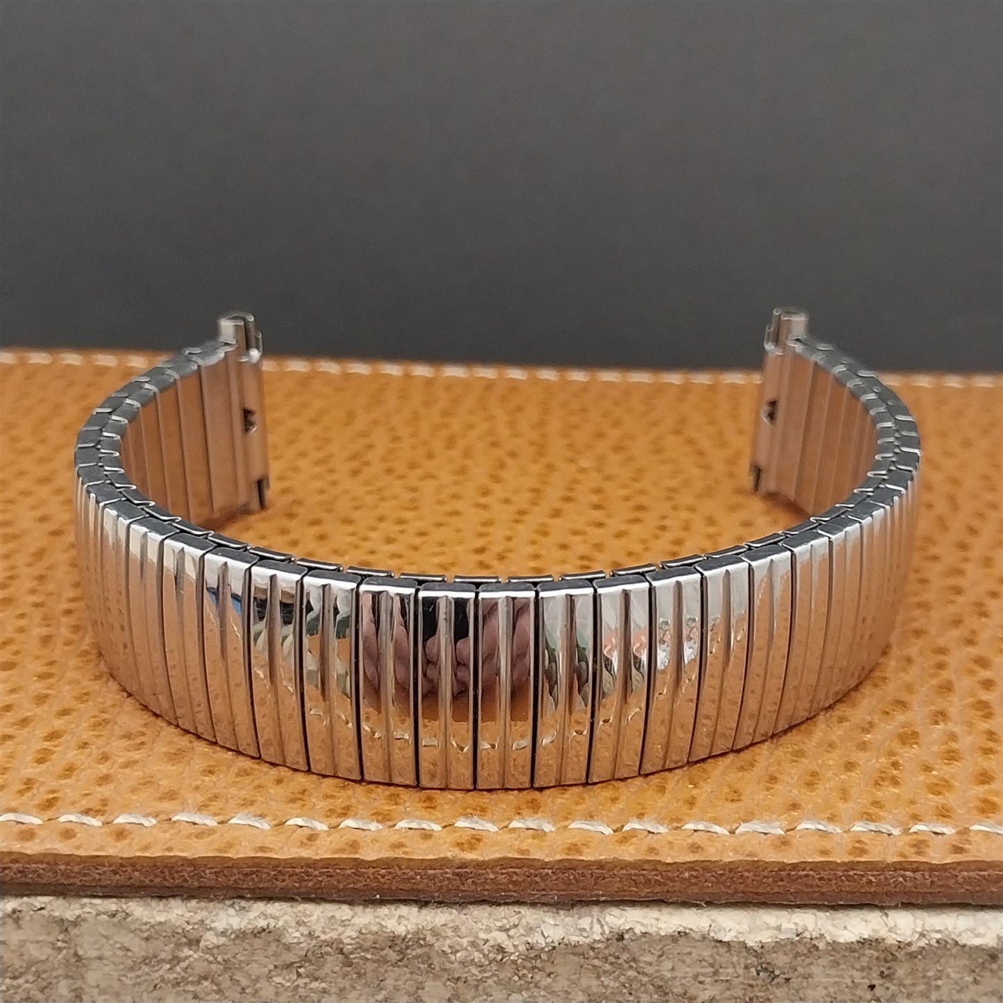 1970s Vintage Speidel Linesman 19mm 18mm 17mm 16mm Stainless Unused Watch Band