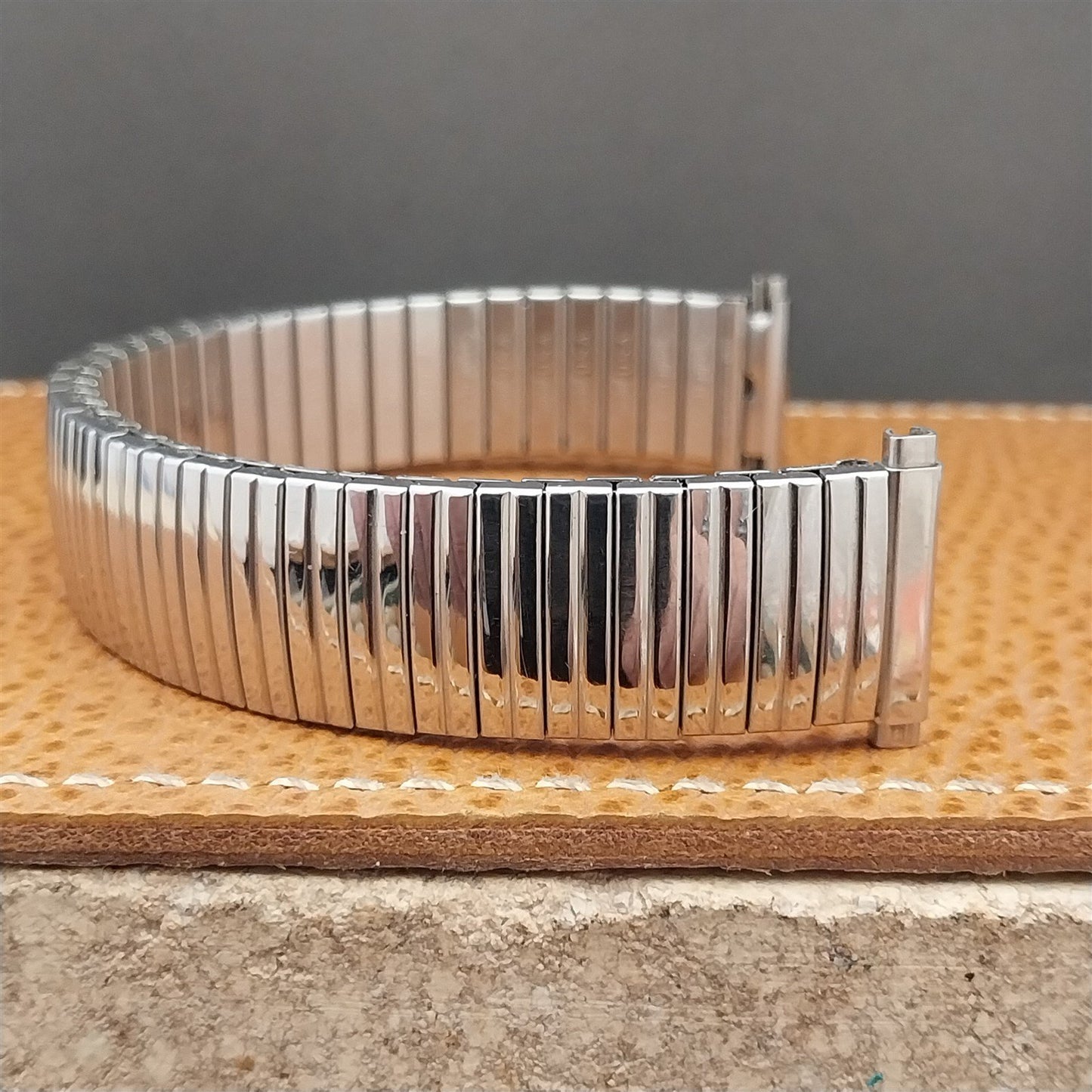 1970s Vintage Speidel Linesman 19mm 18mm 17mm 16mm Stainless Unused Watch Band