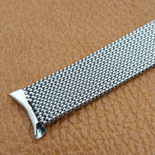 Vintage 19mm 18mm 17mm 16mm Evinger Long Stainless Expansion Mesh NOS Watch Band
