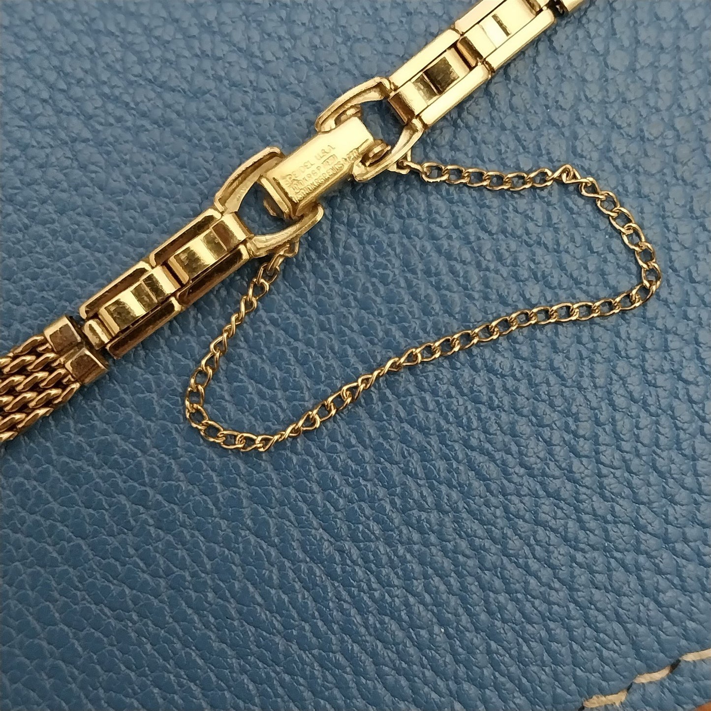 Ladies Speidel Gold RGP Mesh Unused Classic 1960s Vintage Cocktail Watch Band