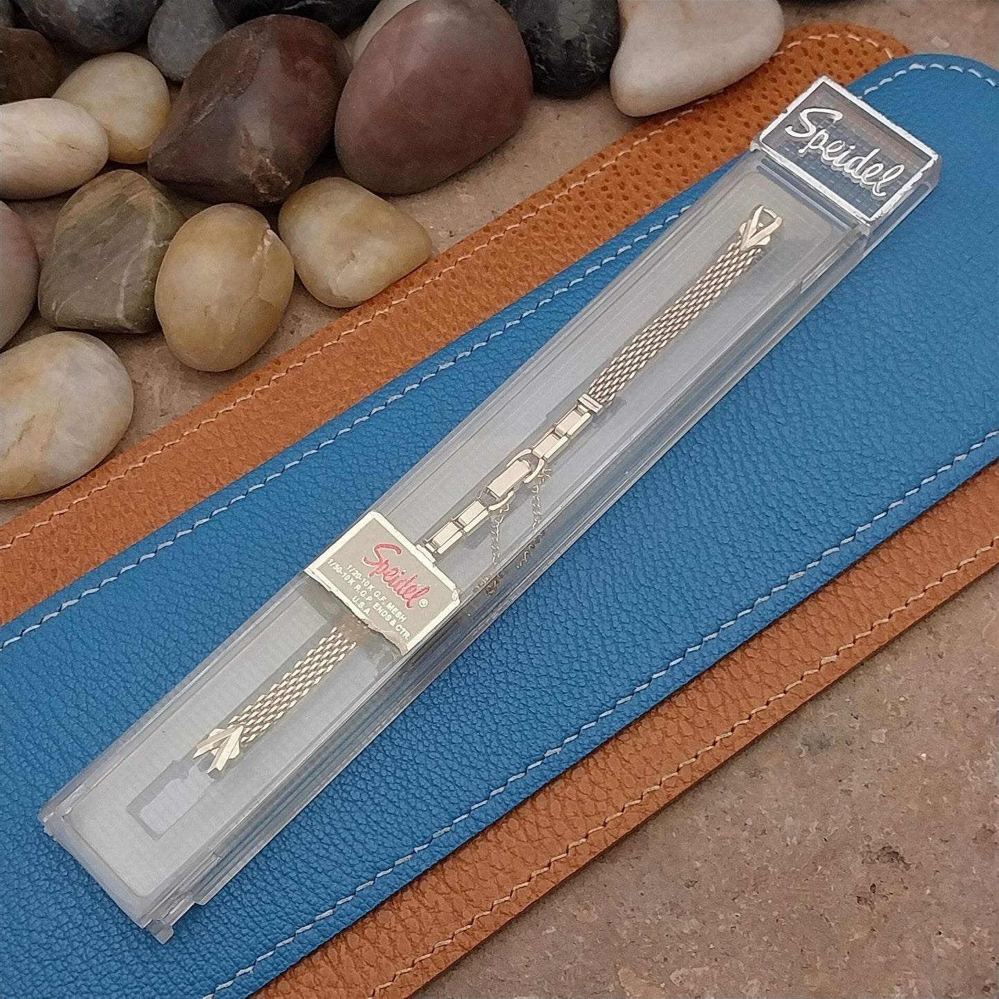 Ladies Speidel Gold RGP Mesh Unused Classic 1960s Vintage Cocktail Watch Band