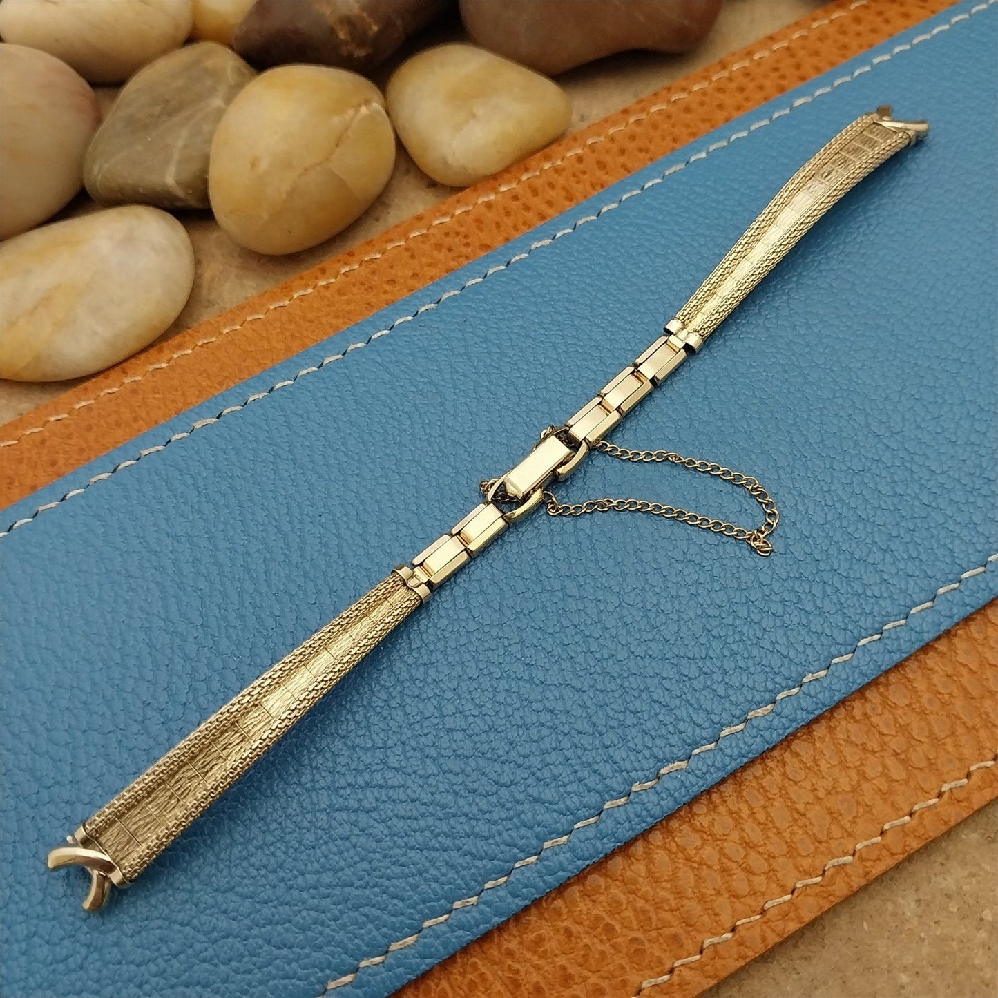 Ladies Speidel Gold Filled Mesh Unused Classic 1960s Vintage Cocktail Watch Band