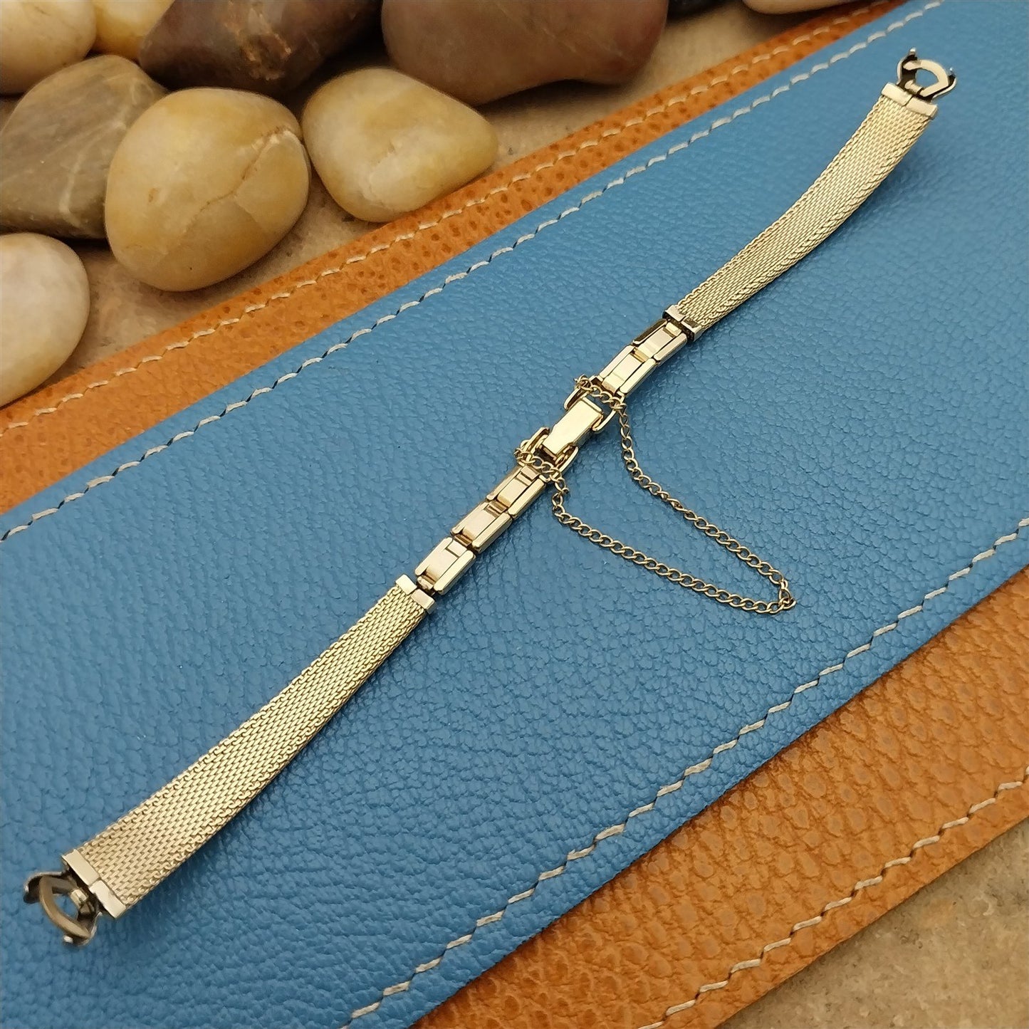 Ladies Speidel Gold Filled Mesh Unused Classic 1960s Vintage Cocktail Watch Band