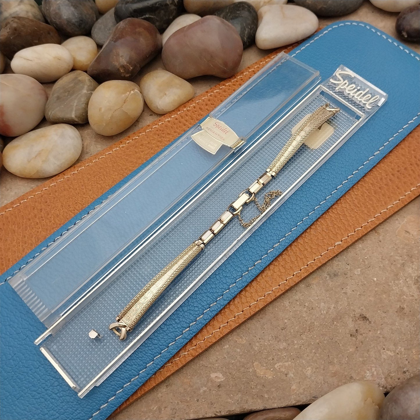 Ladies Speidel Gold Filled Mesh Unused Classic 1960s Vintage Cocktail Watch Band