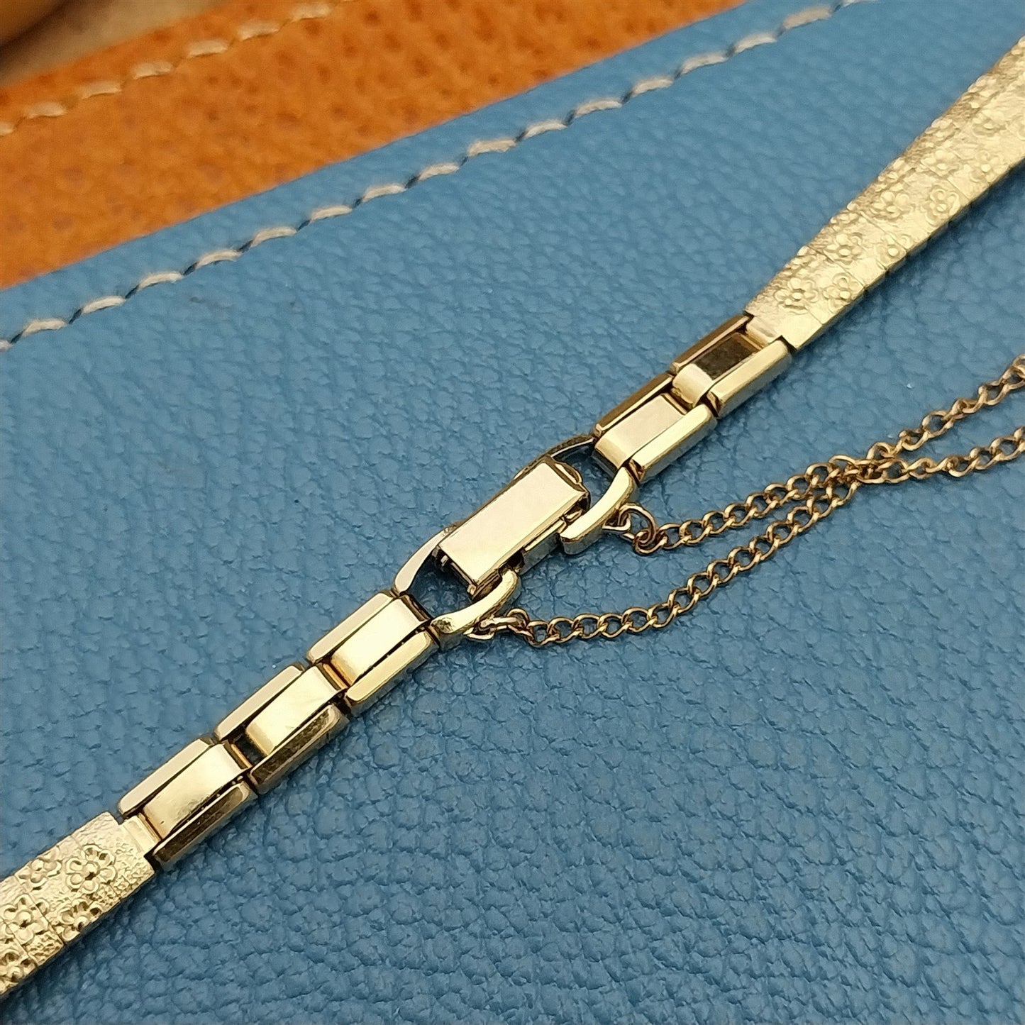 Ladies 10k Yellow Gold-Filled Speidel 1968 Unused Vintage Cocktail Watch Band
