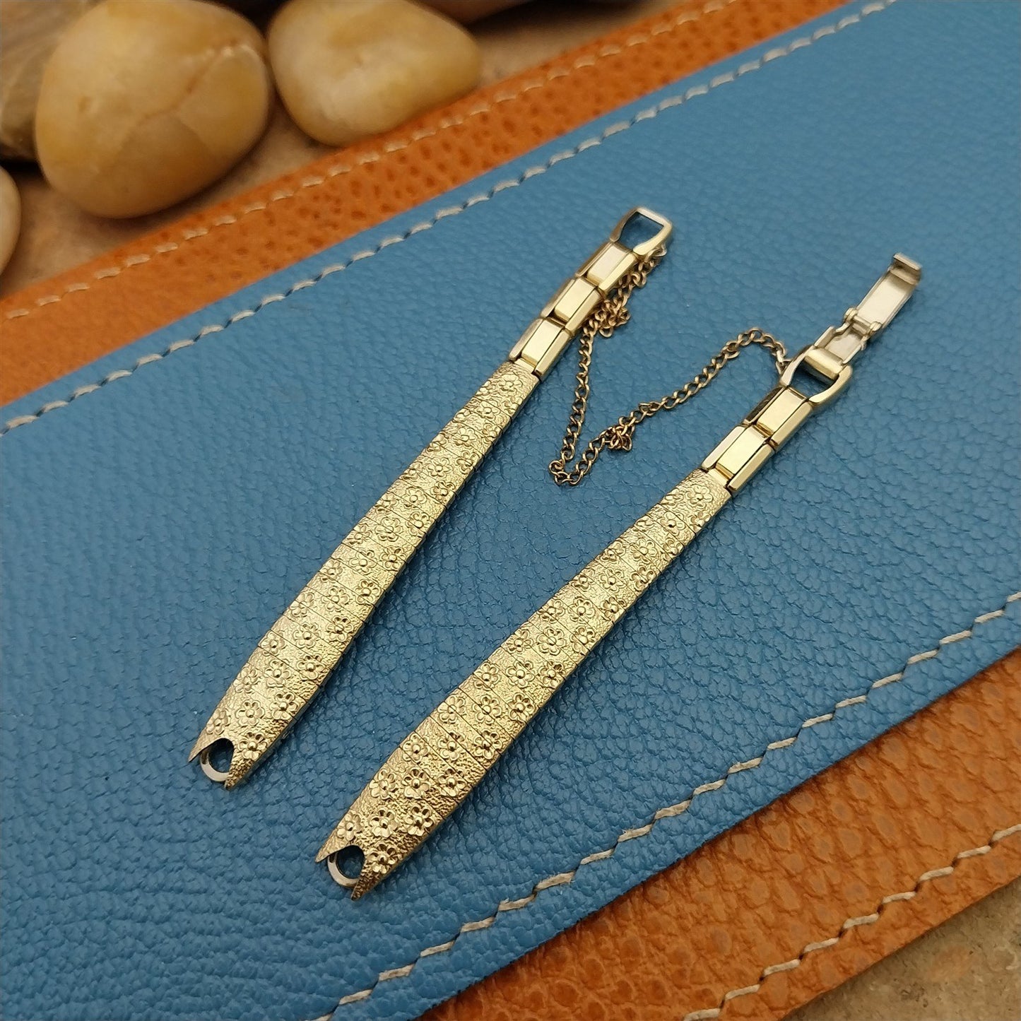 Ladies 10k Yellow Gold-Filled Speidel 1968 Unused Vintage Cocktail Watch Band