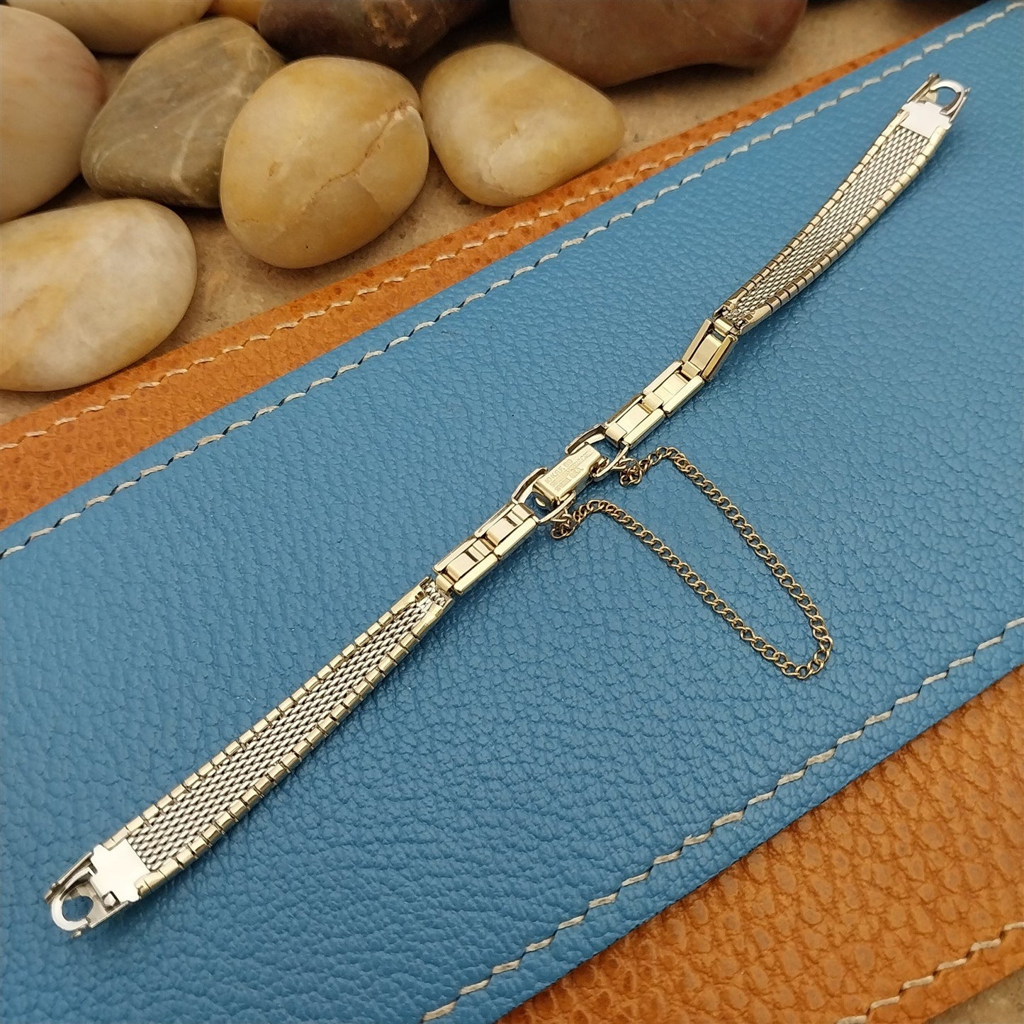 Ladies 10k Yellow Gold-Filled Speidel 1969 Unused Vintage Cocktail Watch Band