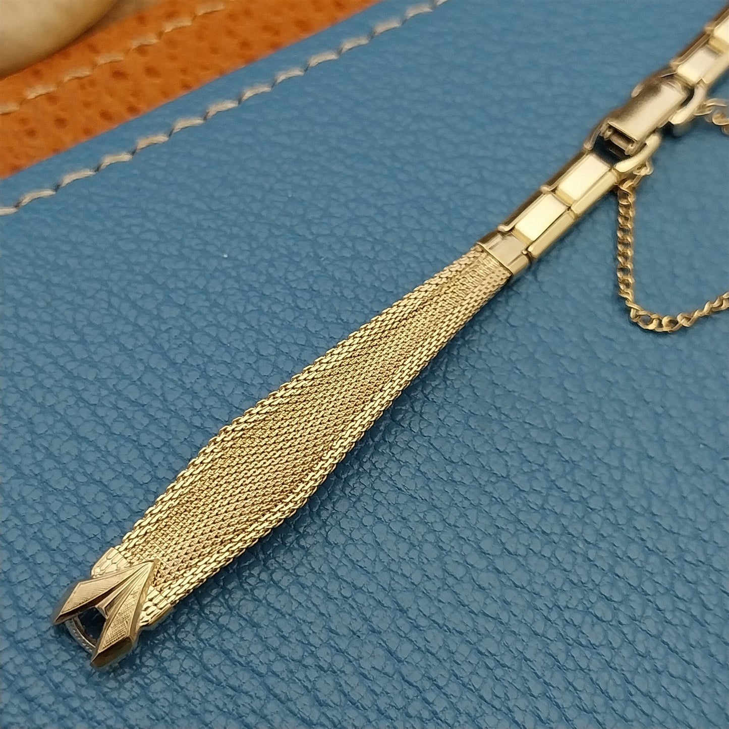 Ladies Speidel Gold Filled Mesh Unused Classic 1960s Vintage Cocktail Watch Band
