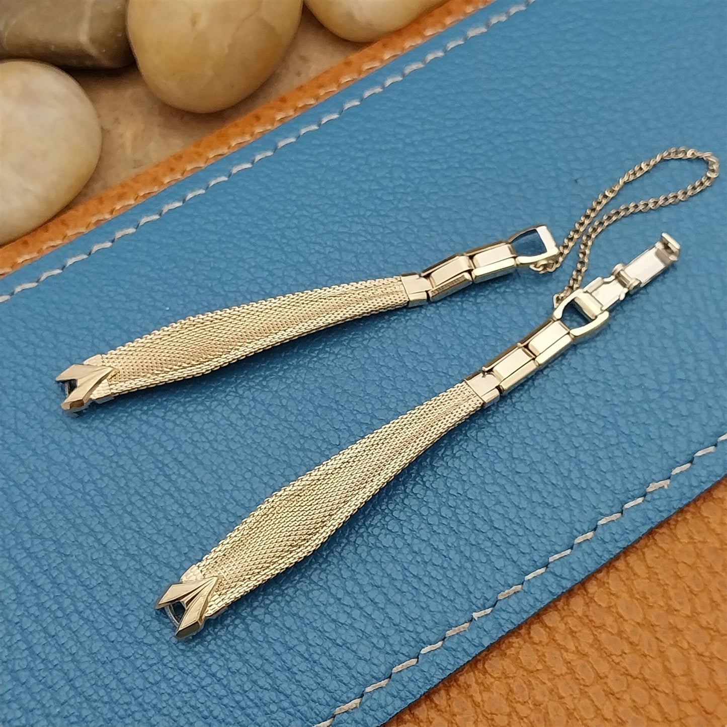 Ladies Speidel Gold Filled Mesh Unused Classic 1960s Vintage Cocktail Watch Band