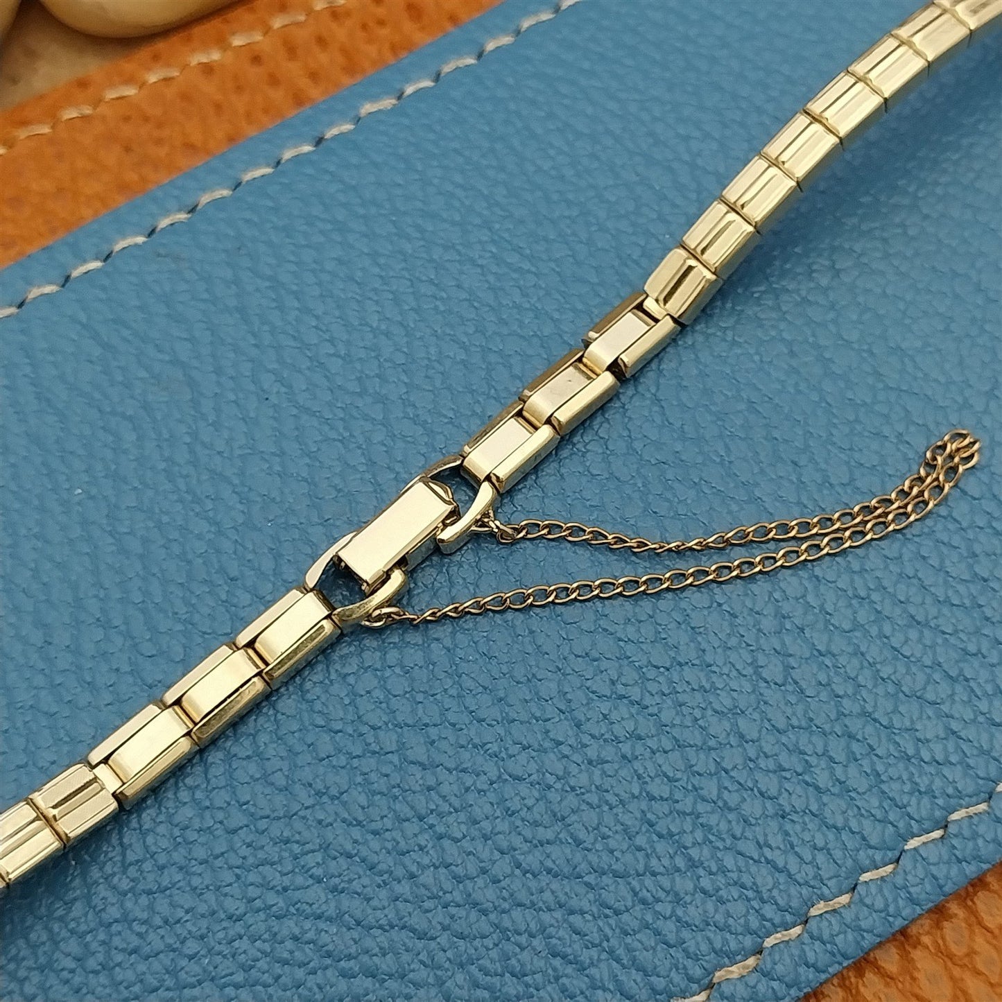 1960s Ladies Yellow Gold-Filled Speidel Unused Vintage Cocktail Watch Band