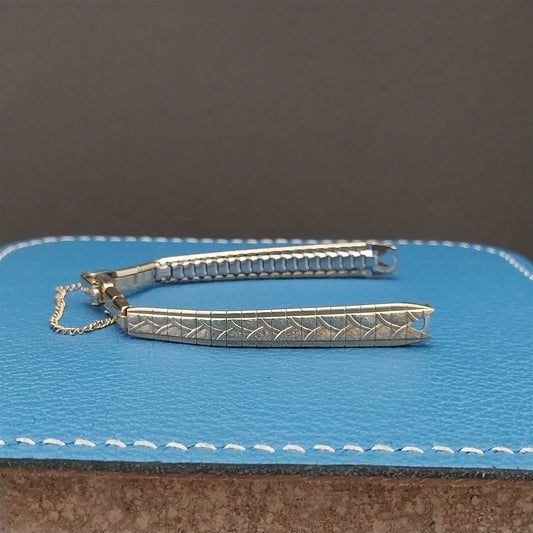 Ladies 10k Yellow Gold-Filled Speidel Capistrano 1960s Unused Vintage Watch Band