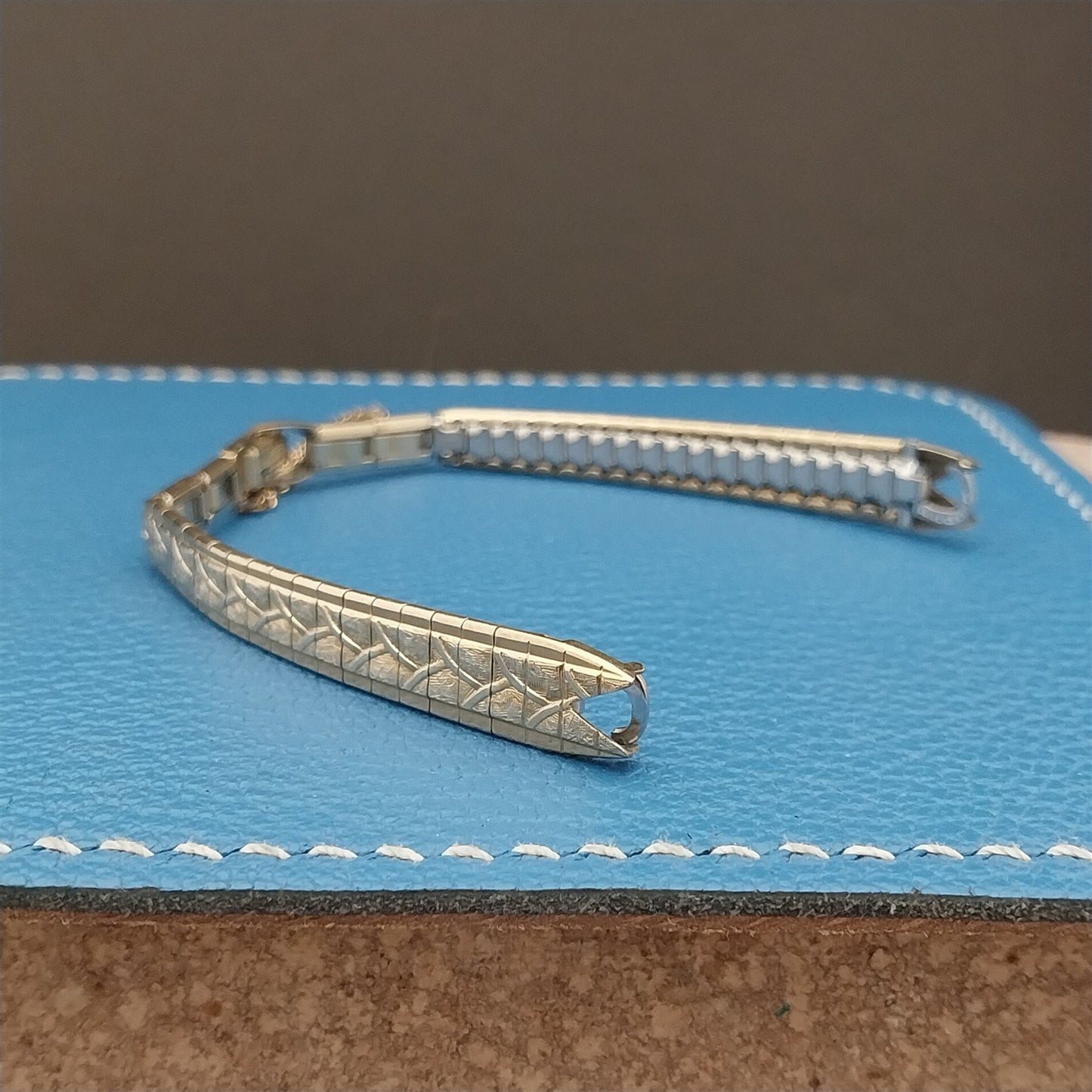 Ladies 10k Yellow Gold-Filled Speidel Capistrano 1960s Unused Vintage Watch Band