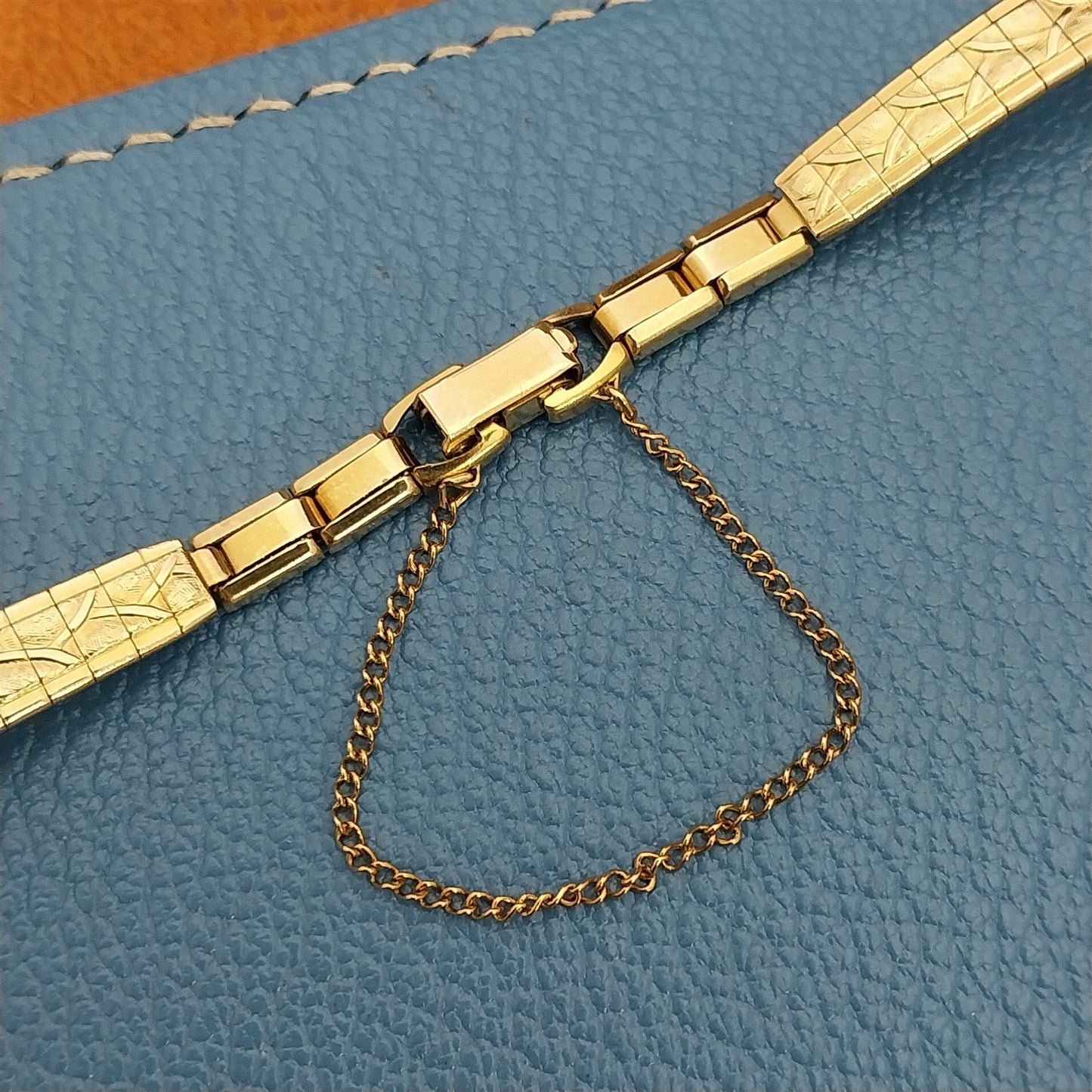 Ladies 10k Yellow Gold-Filled Speidel Capistrano 1960s Unused Vintage Watch Band