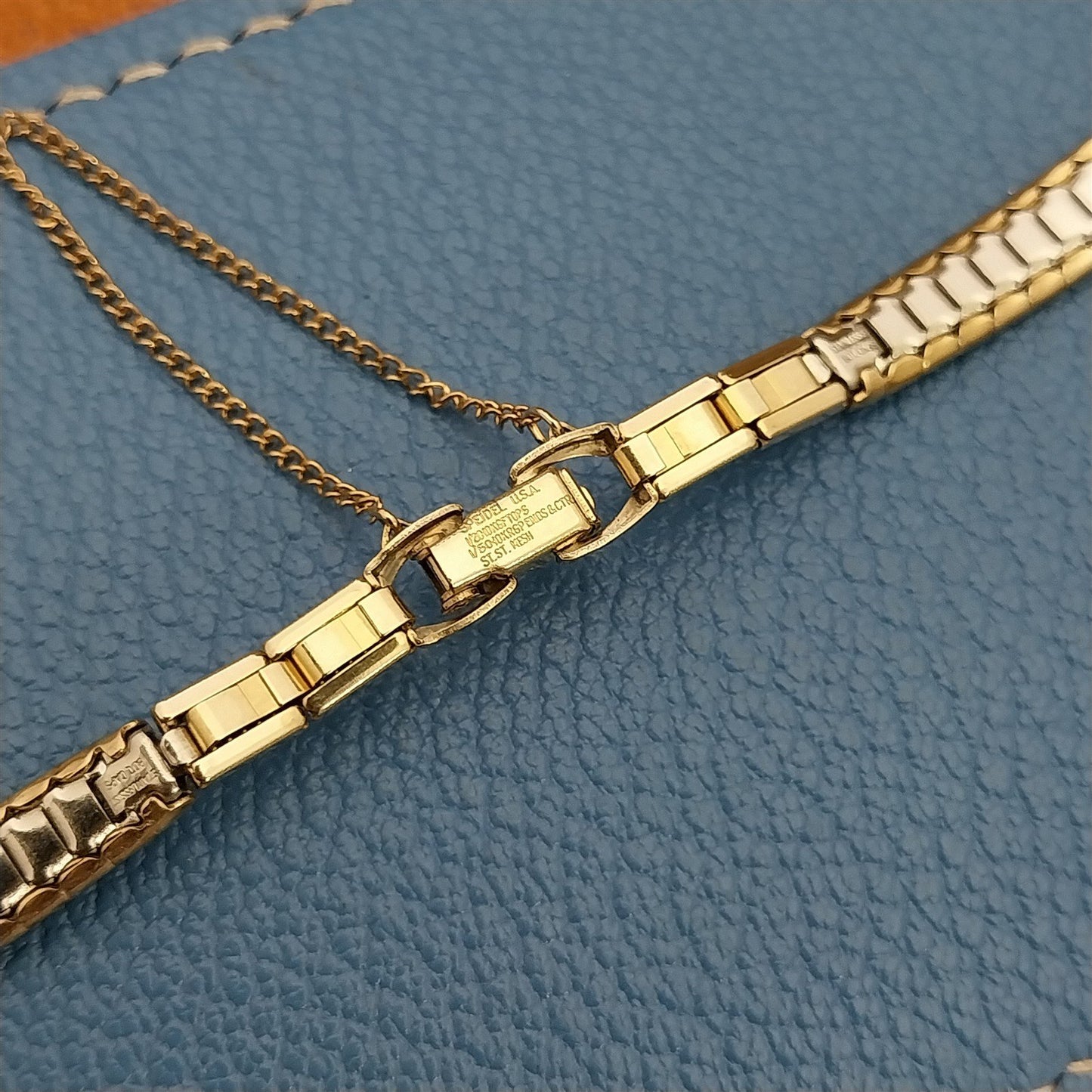 Ladies 10k Yellow Gold-Filled Speidel Capistrano 1960s Unused Vintage Watch Band