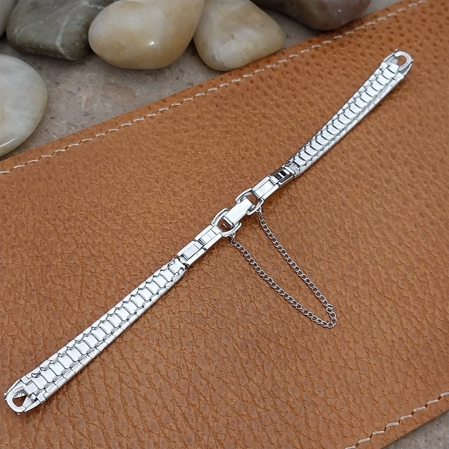 Ladies 10k White Gold-Filled Speidel Capistrano 1960s Unused Vintage Watch Band