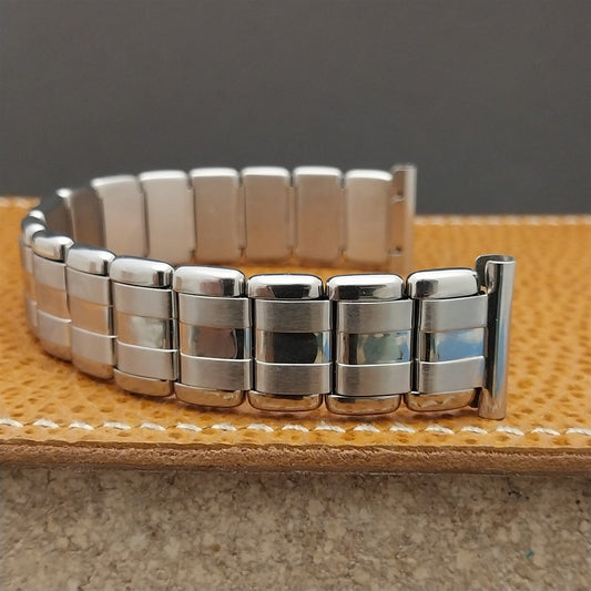 Vintage 18mm 17mm Stainless Steel Kiefer Cadman Continental Unused Watch Band