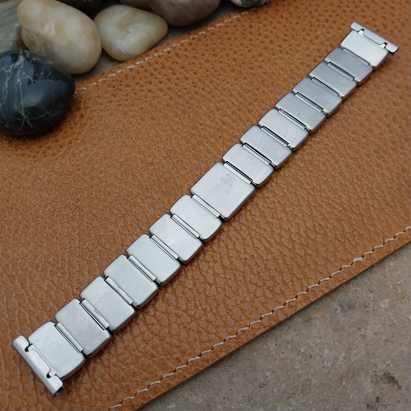 Vintage 18mm 17mm Stainless Steel Kiefer Cadman Continental Unused Watch Band