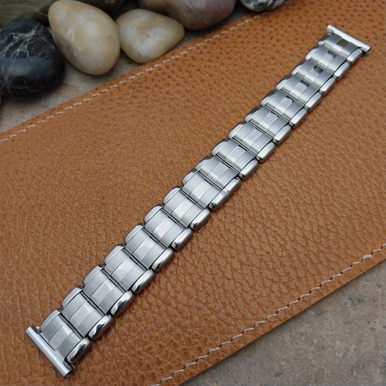Vintage 18mm 17mm Stainless Steel Kiefer Cadman Continental Unused Watch Band