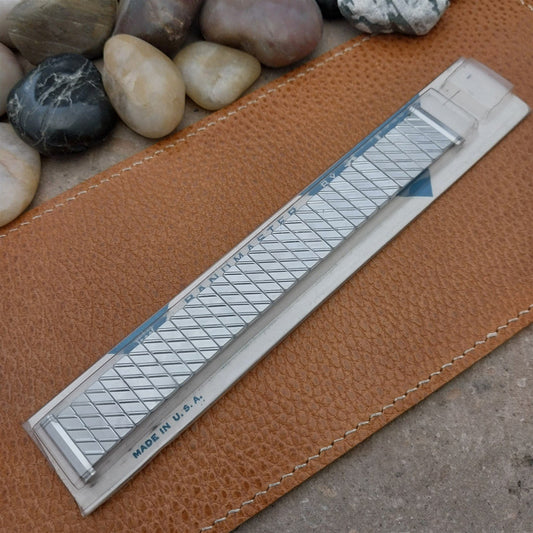 19mm 18mm 16mm Stainless Steel Expansion Duchess Unused 1950s Vintage Watch Band