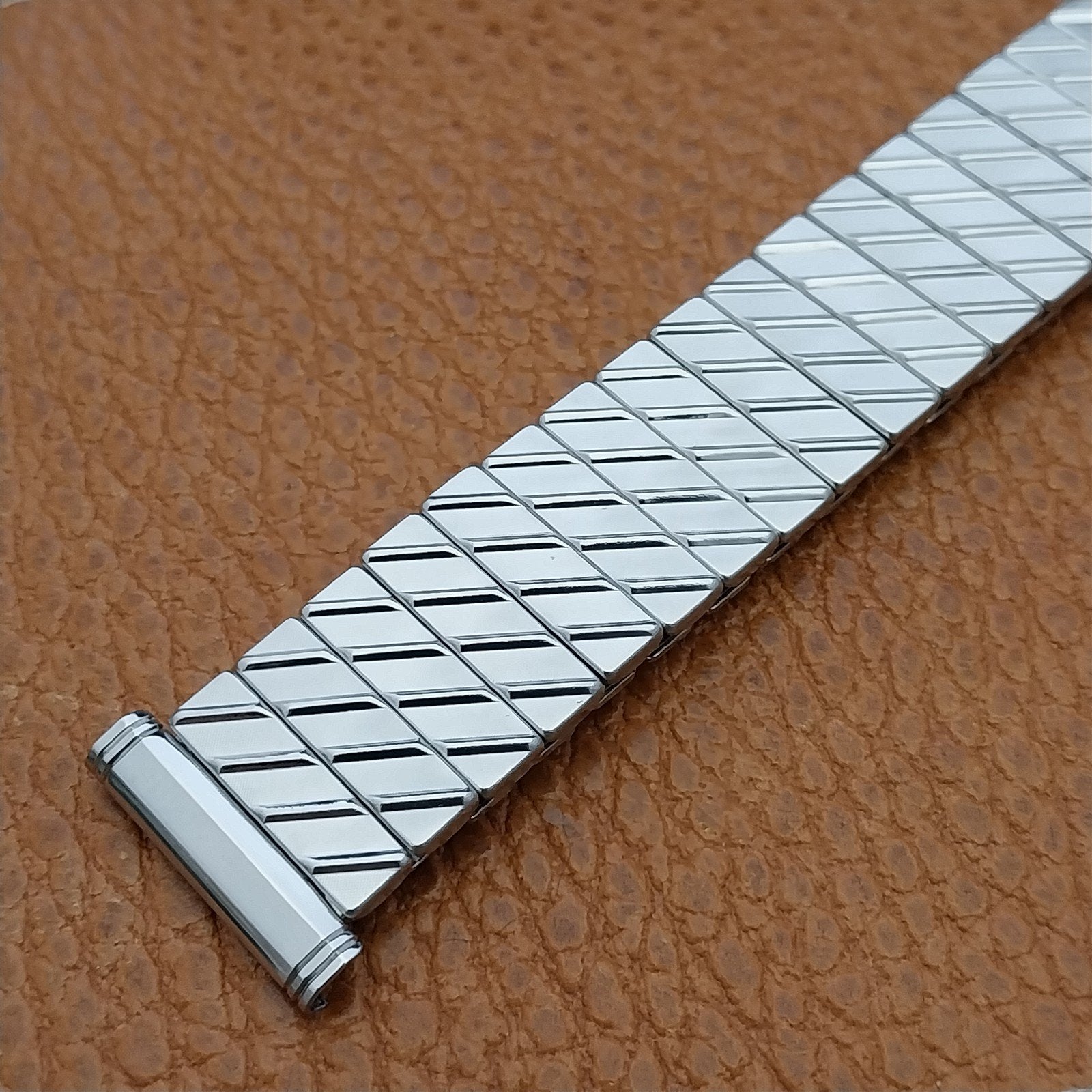 19mm 18mm 16mm Stainless Steel Expansion Duchess Unused 1950s Vintage Watch Band
