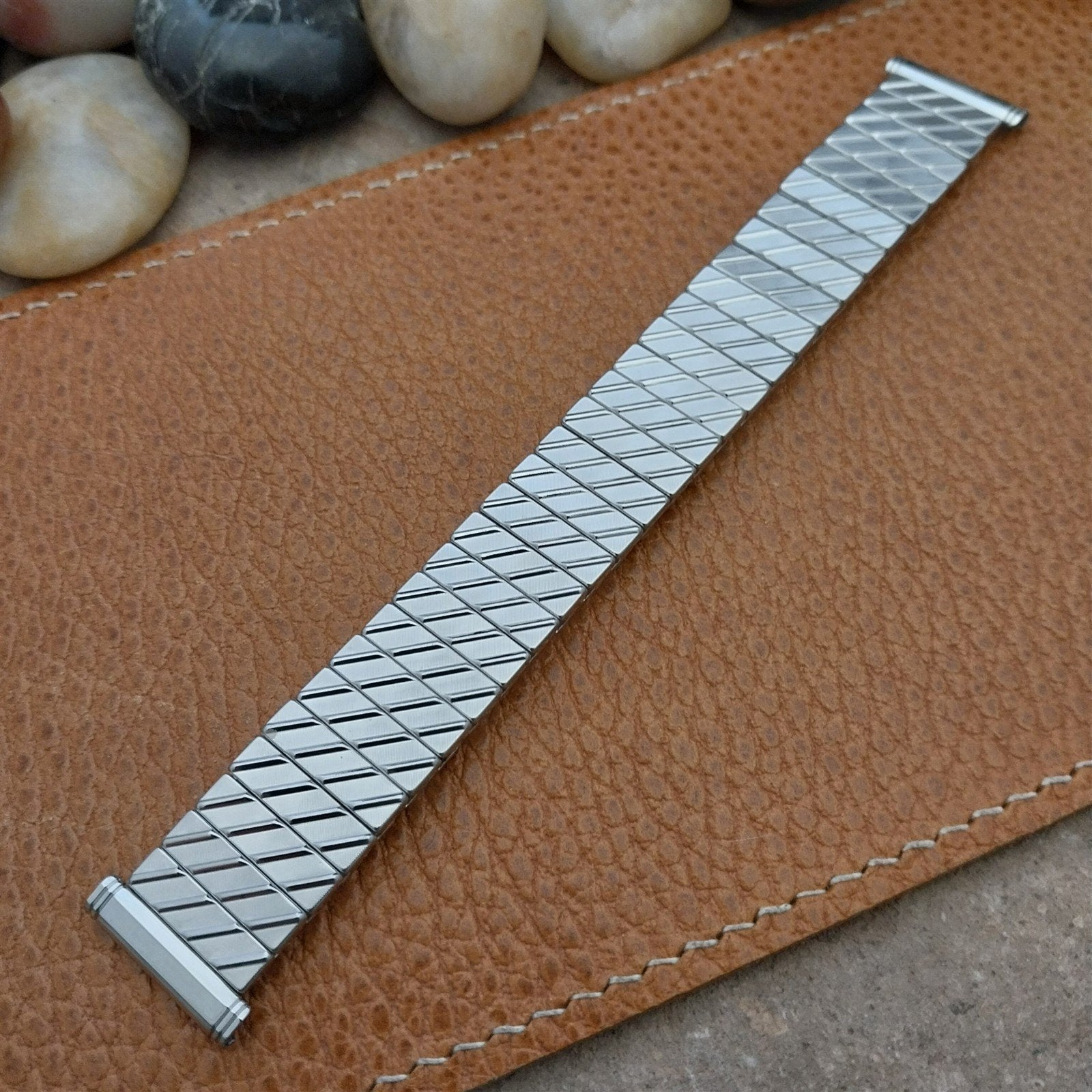 19mm 18mm 16mm Stainless Steel Expansion Duchess Unused 1950s Vintage Watch Band