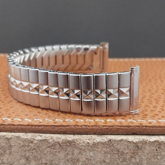Vintage 19mm 18mm 16mm Stainless Steel Expansion Duchess Unused 1950s Watch Band