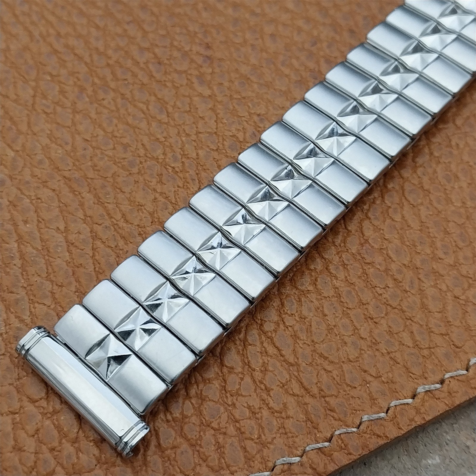 Vintage 19mm 18mm 16mm Stainless Steel Expansion Duchess Unused 1950s Watch Band